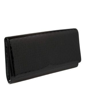 Authentic 💯Gucci Broadway Microguccissima Black Patent Leather Clutch